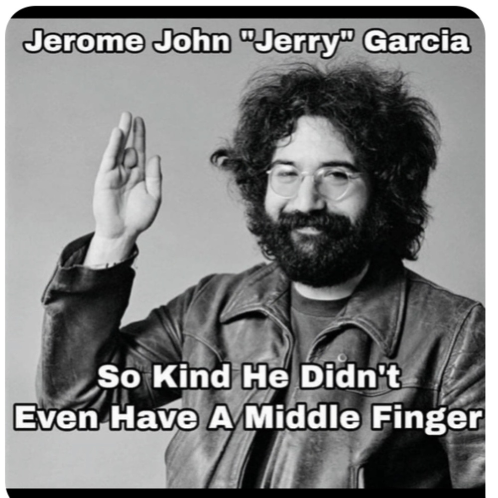 Jerry Garcia 💙⚡️❤️